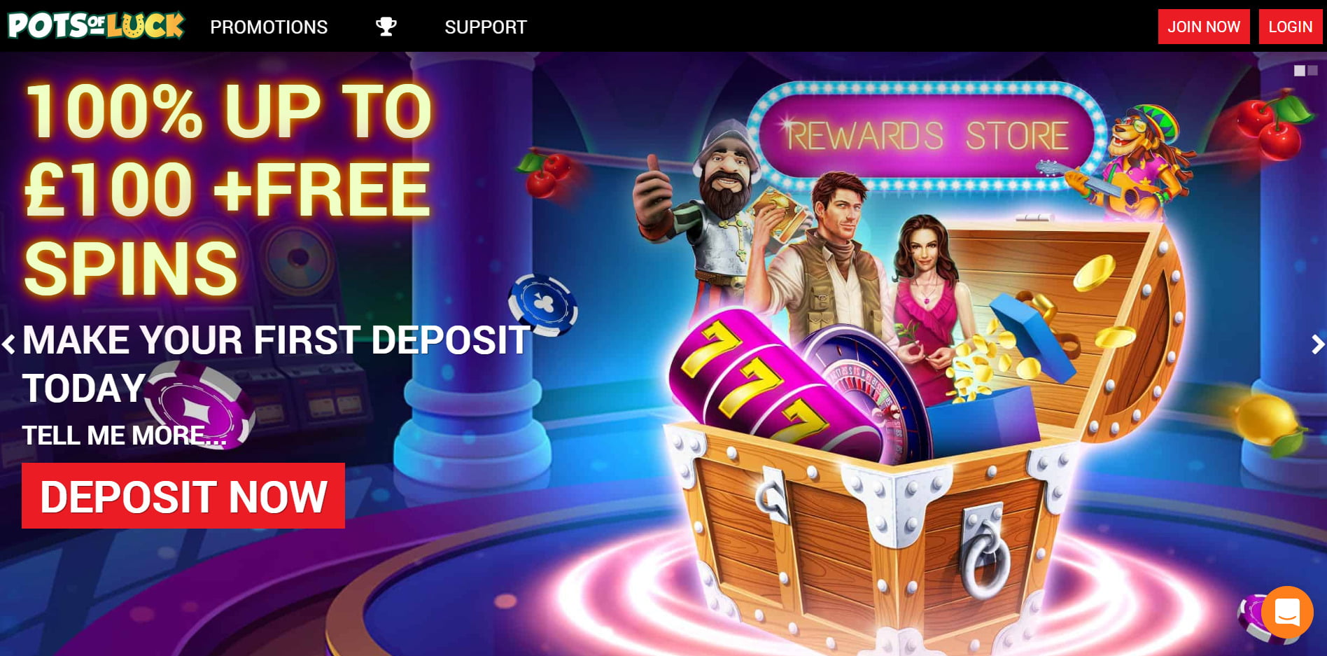 Pots of Luck Casino Review (+ Bonuses & Promo Codes)