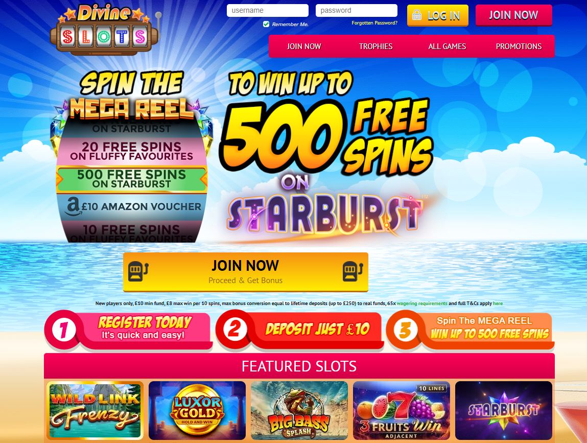 Divine Slots Banner