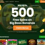 Cash Casino Website Screenshot