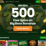 Cash Casino Website Screenshot