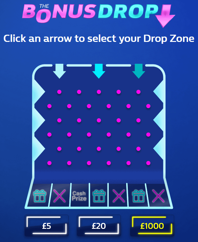 Bonus Drop Gameplay