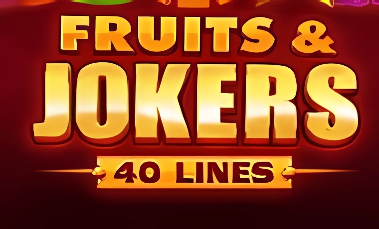 Fruits and Jokers: 40 Lines Slot
