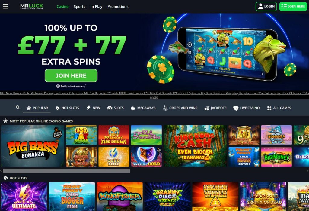 Mr Luck Casino Review